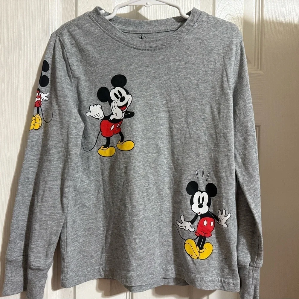 Disney Mickey Mouse Expressions Long Sleeve T-Shirt